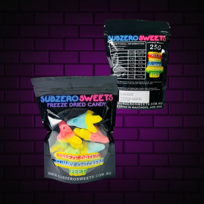 Freeze Dried Chicken Feet - SubZero Sweets