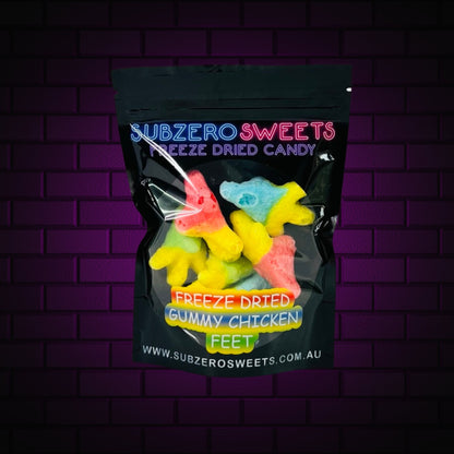 Freeze Dried Chicken Feet - SubZero Sweets