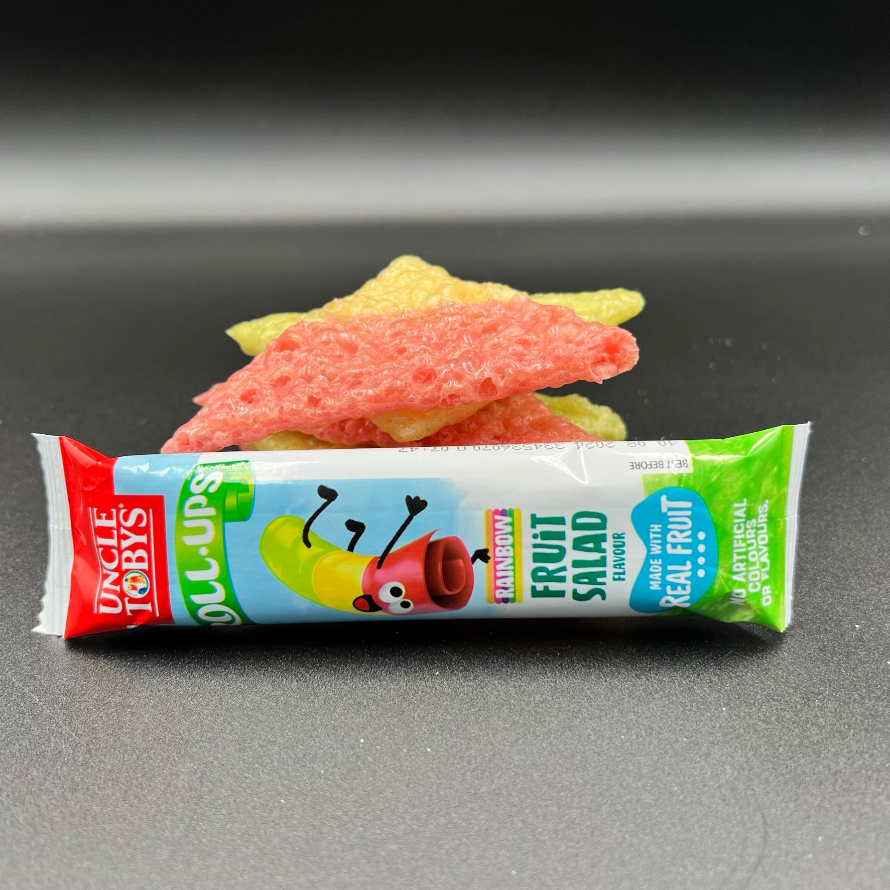 Freeze Dried Fruit Salad Roll Ups - SubZero Sweets