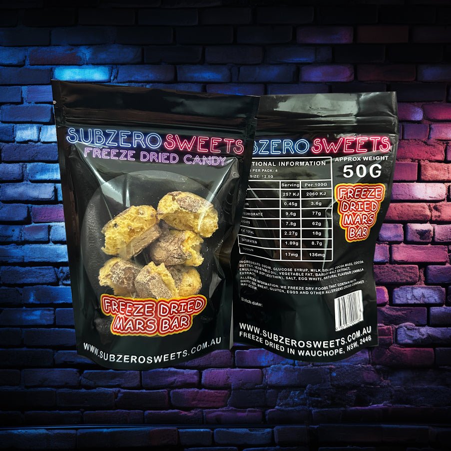 Freeze Dried Mars Bar - SubZero Sweets