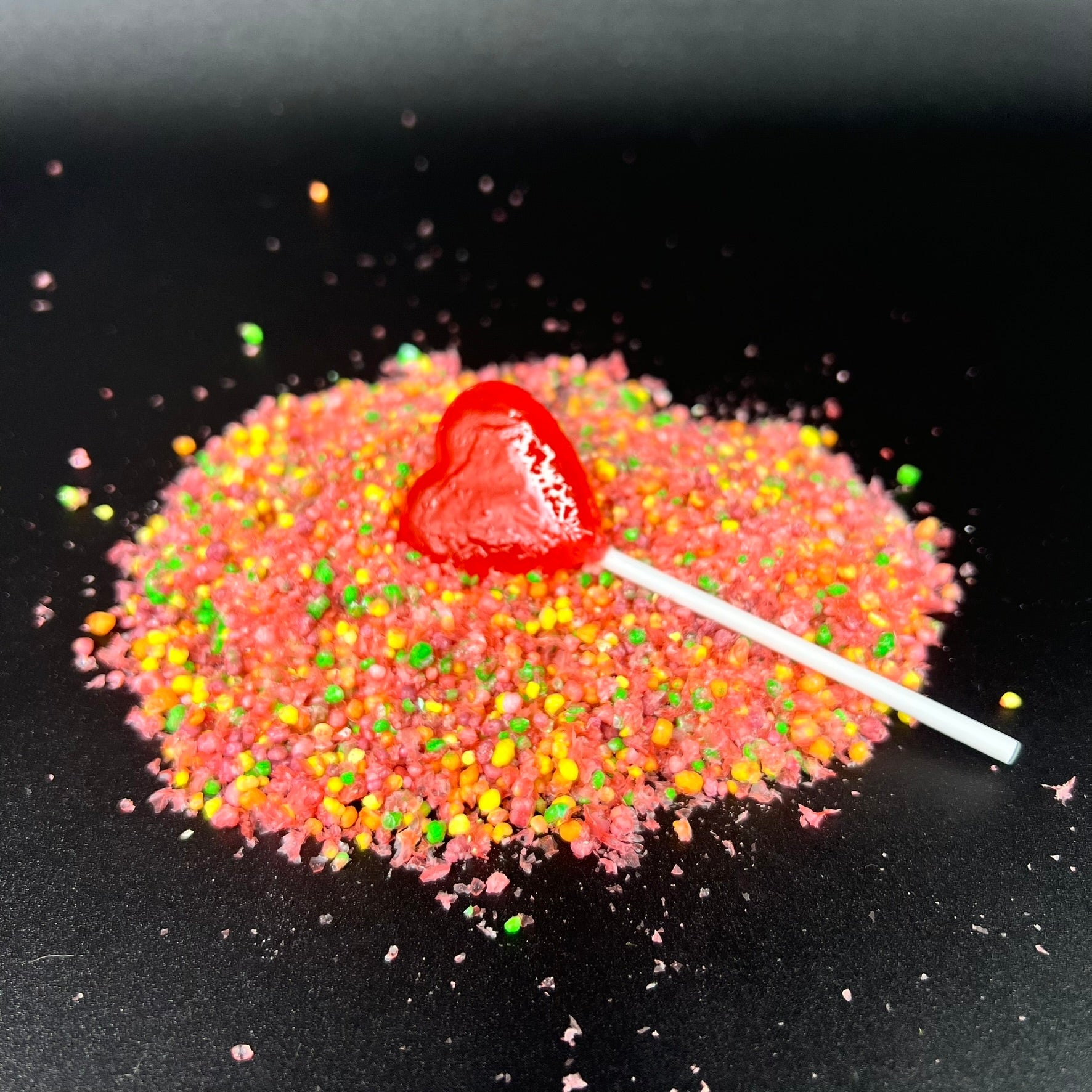 Freeze Dried Nerd Cluster Lollipop Dipper (50g) - SubZero Sweets