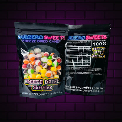 Freeze Dried Skittles - SubZero Sweets