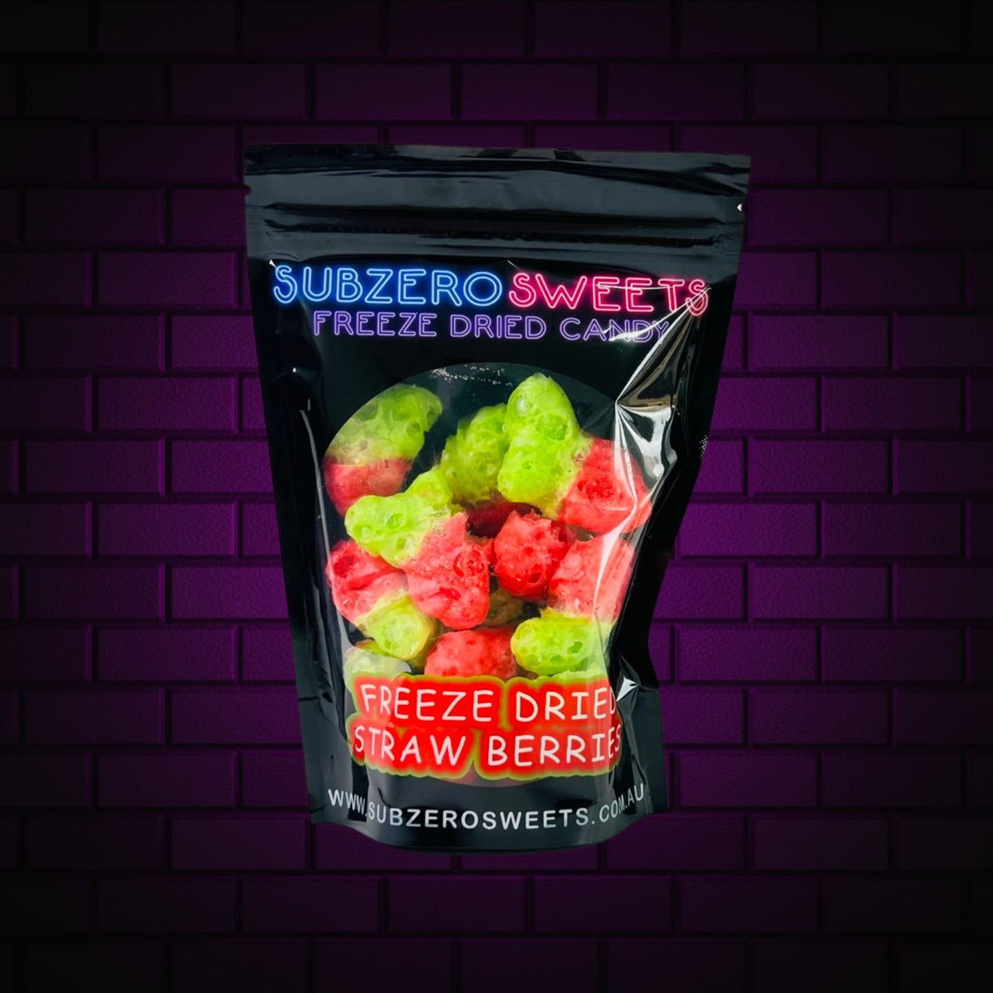 Freeze Dried Strawberries - SubZero Sweets