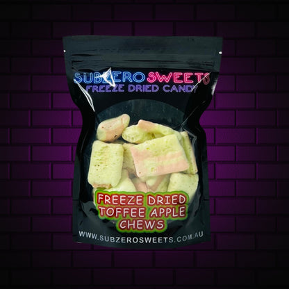 Freeze Dried Toffee Apple Chew - SubZero Sweets